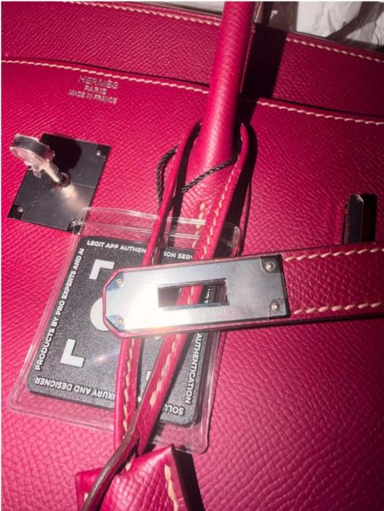 Hermès Birkin 35 in Crimson Red Leather with Gold Hardware