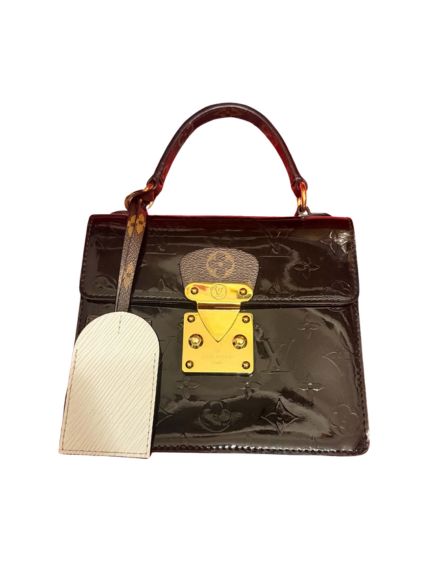 Louis Vuitton Spring Street Monogram Vernis Top Handle Bag