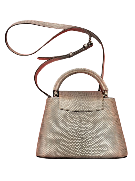 Louis Vuitton Capucines BB in Metallic Iridescent Python