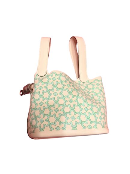 Hermès Picotin Lock 18 Lucky Daisy Printed Swift Leather Bucket Bag