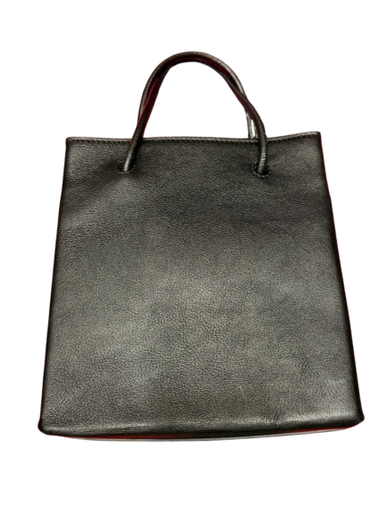 Balenciaga Everyday Shopping Tote Bag in Black Grained Leather