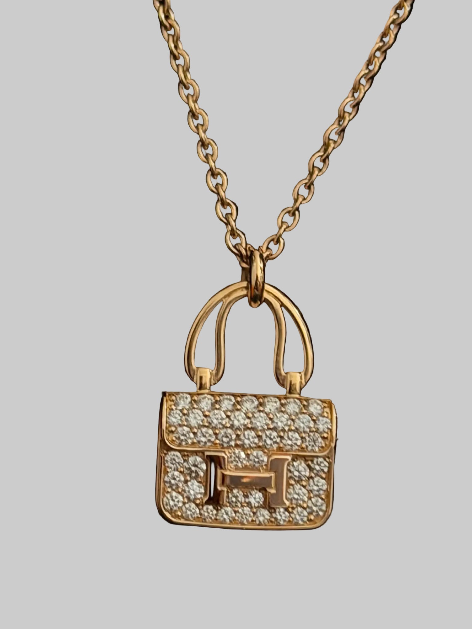 Hermès Amulettes Constance necklace