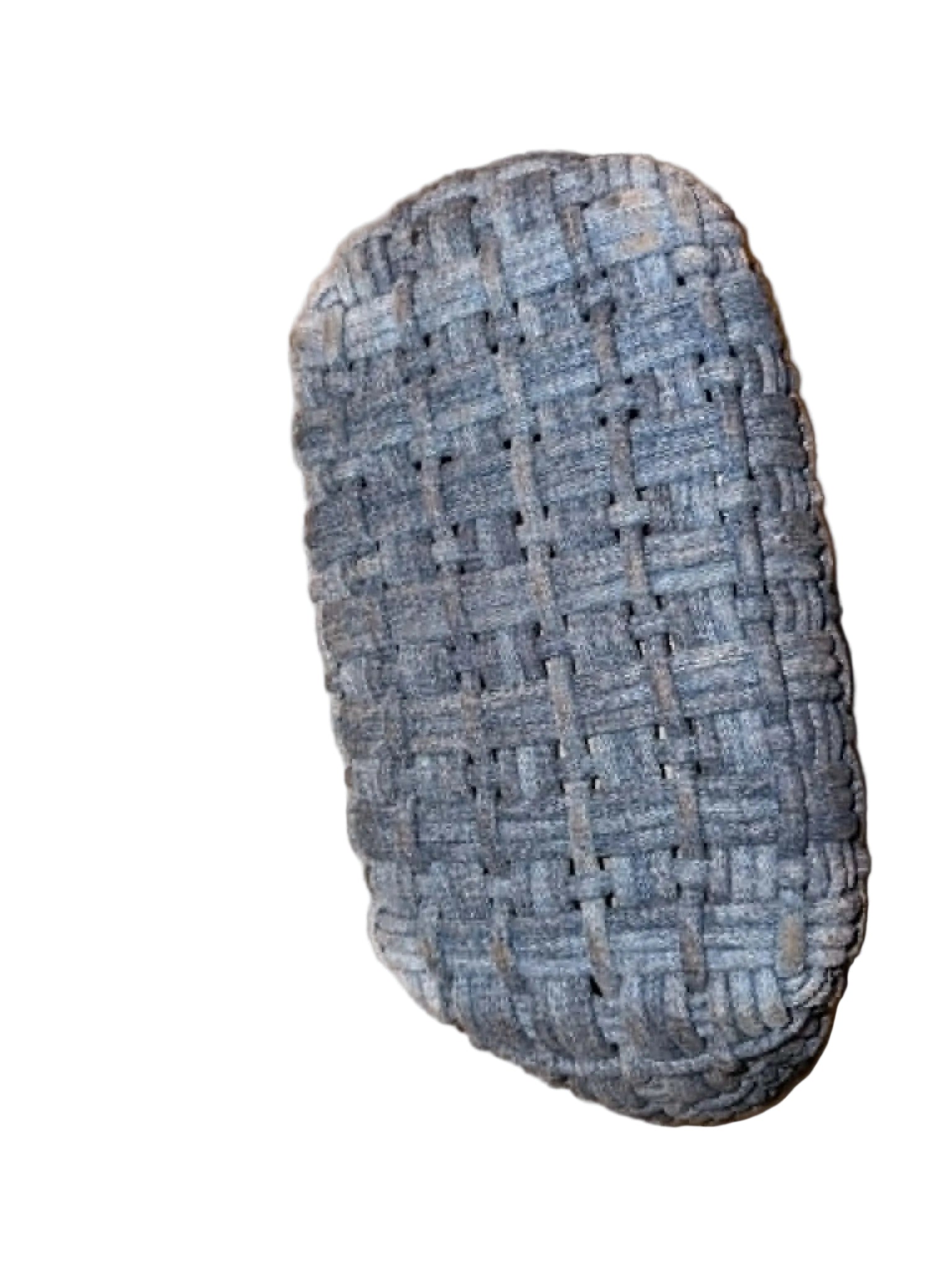 Balenciaga Bistro Basket Bag in Washed Denim