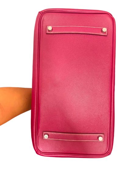 Hermès Birkin 35 in Crimson Red Leather with Gold Hardware