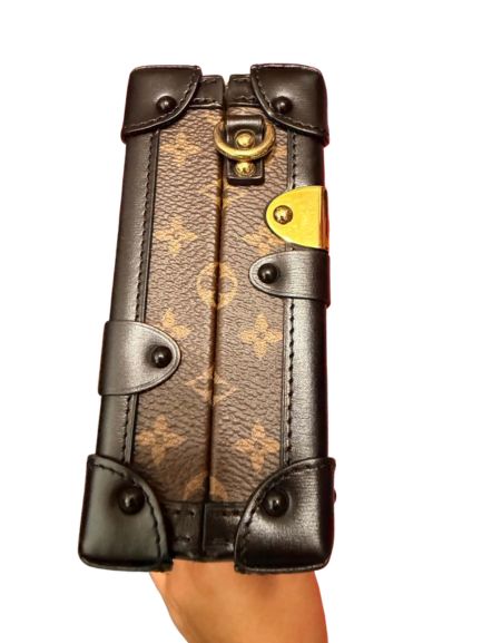 Louis Vuitton Petite Malle Monogram Damier Patchwork Trunk Bag