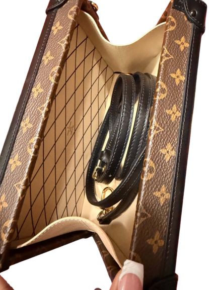 Louis Vuitton Petite Malle Monogram Damier Patchwork Trunk Bag