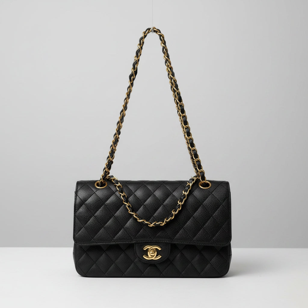 Chanel Classic Double Flap Bag.