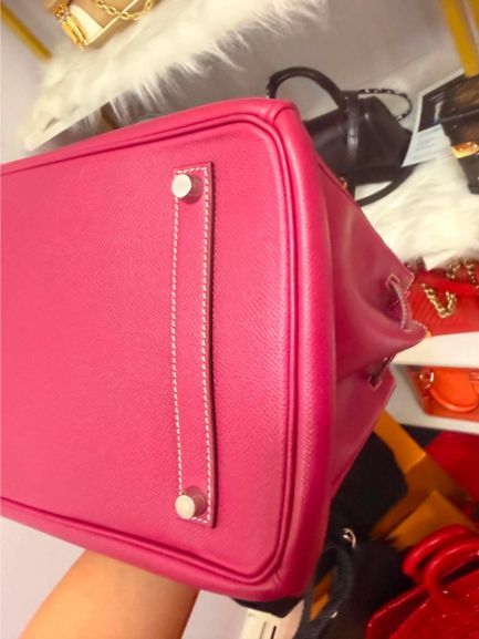 Hermès Birkin 35 in Crimson Red Leather with Gold Hardware