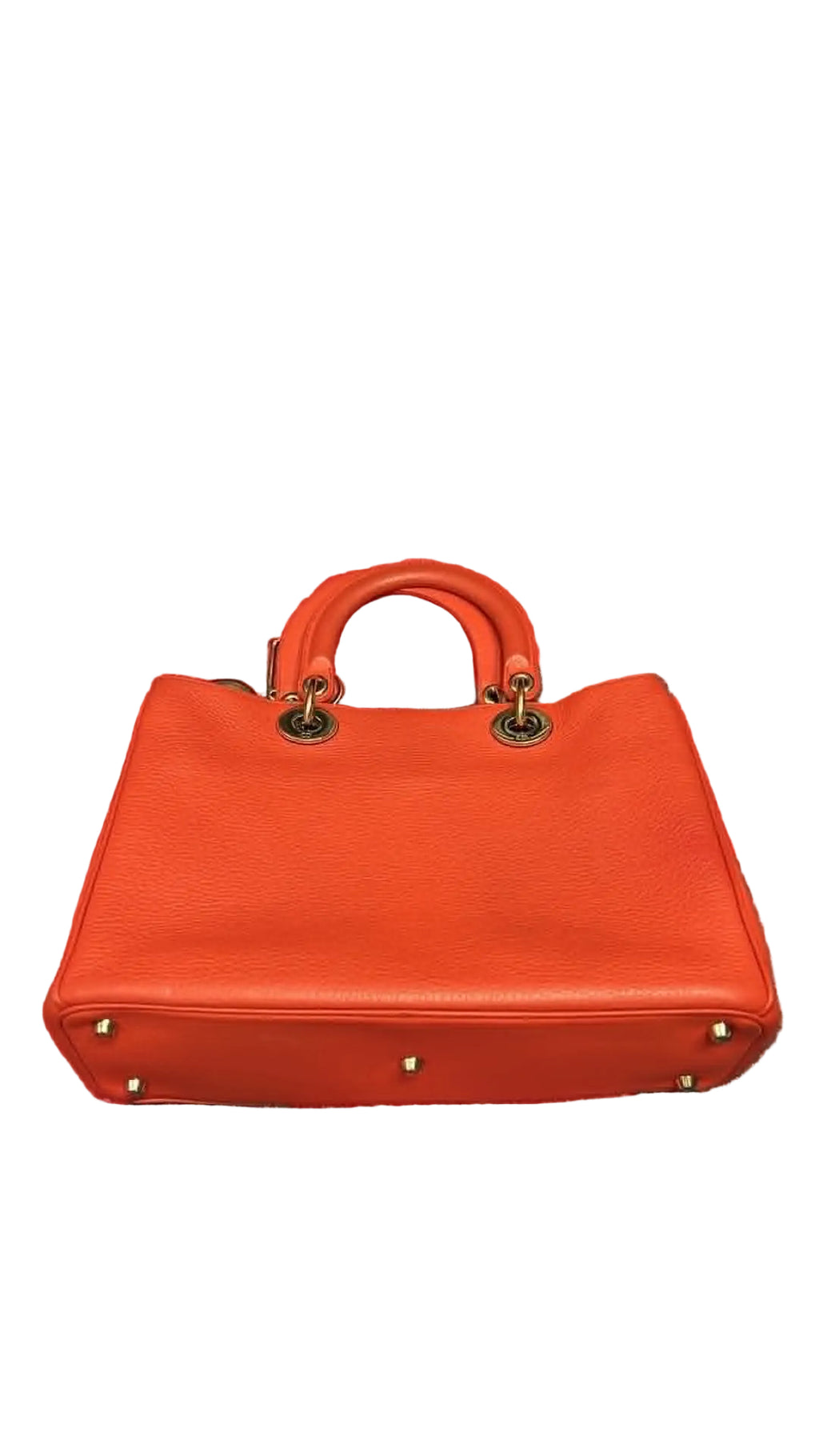 Christian Dior Diorissimo Grained Calfskin Tote Bag