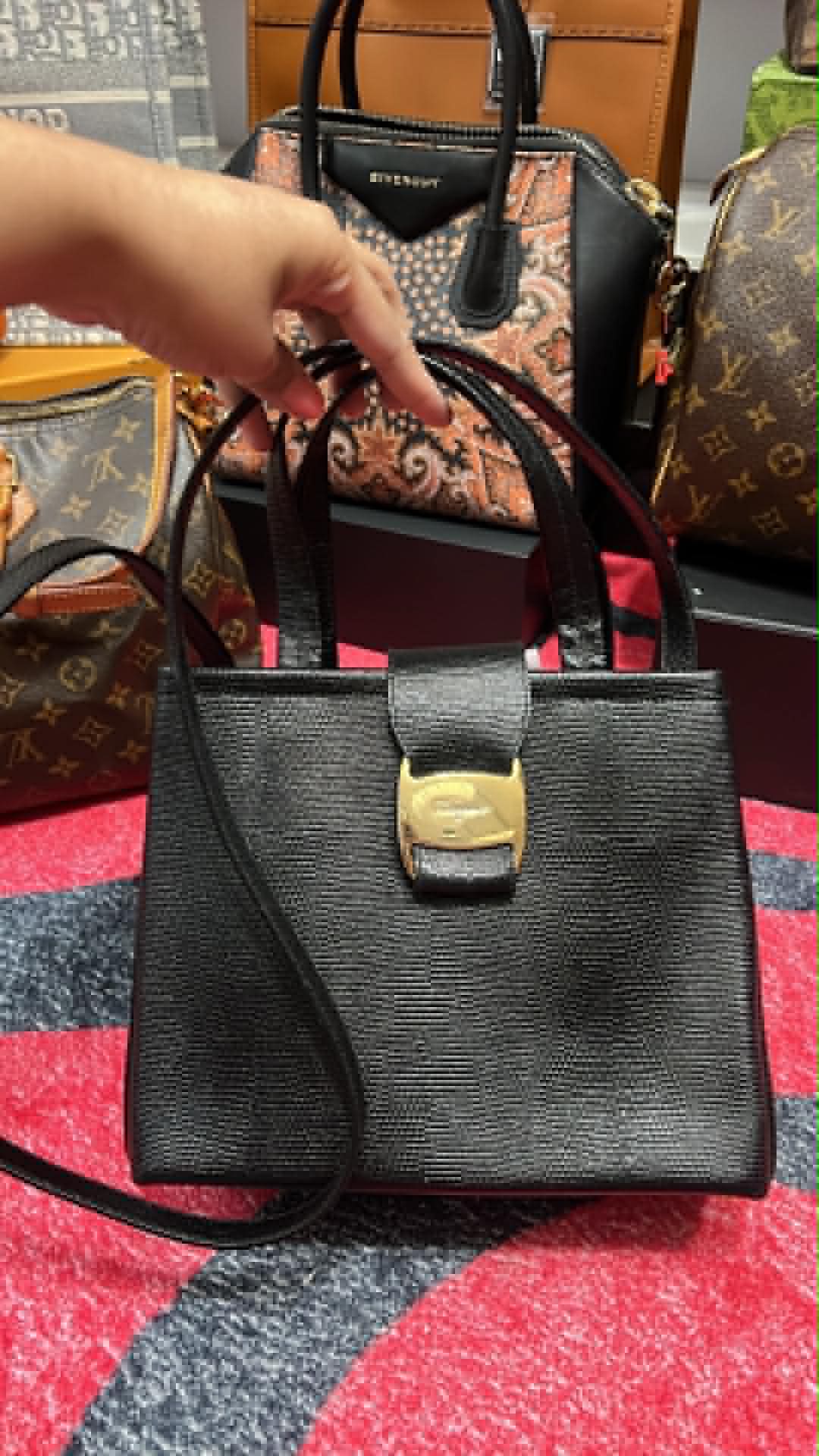 Salvatore Ferragamo Vara Tote Bag